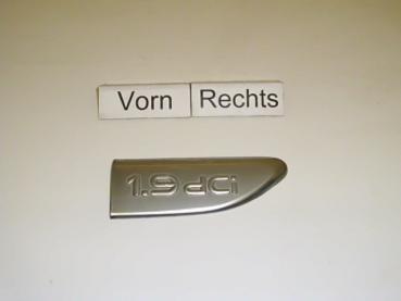 Monogramm vorn rechts Renault Laguna II
